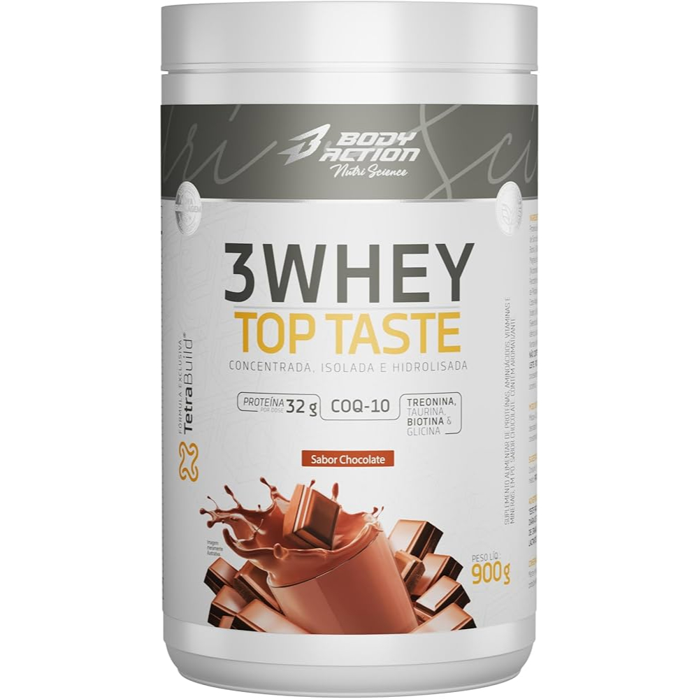 Whey 3w Top Taste BodyAction 900g