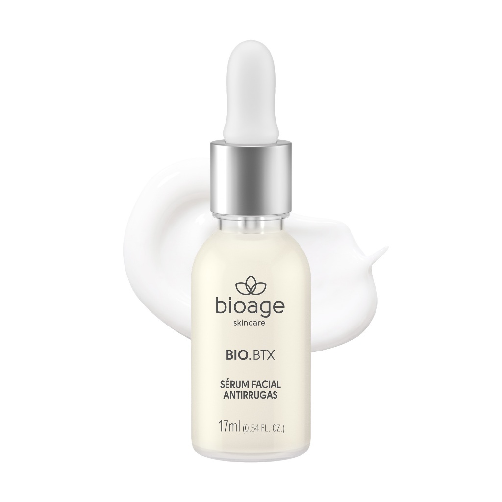 Sérum Facial Antirrugas Bioage BIO-BTX Intensive 30ml - Tratamento Facial Anti-idade Efeito Lifiting Rugas