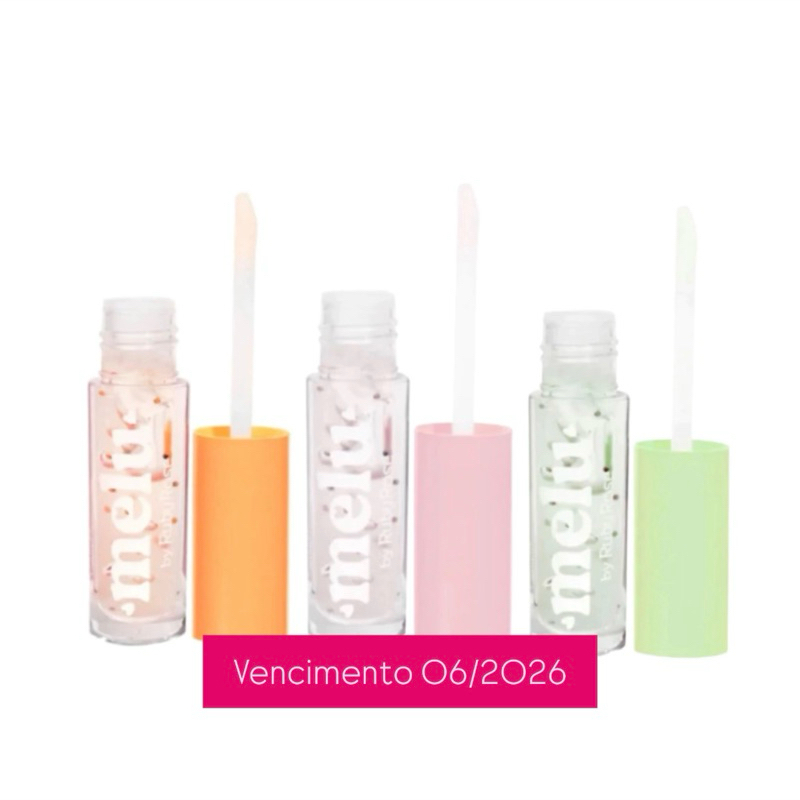 Lip Oil Gloss Melu Super Hidratação - Brilho Espelhado • Hidratação Intensa