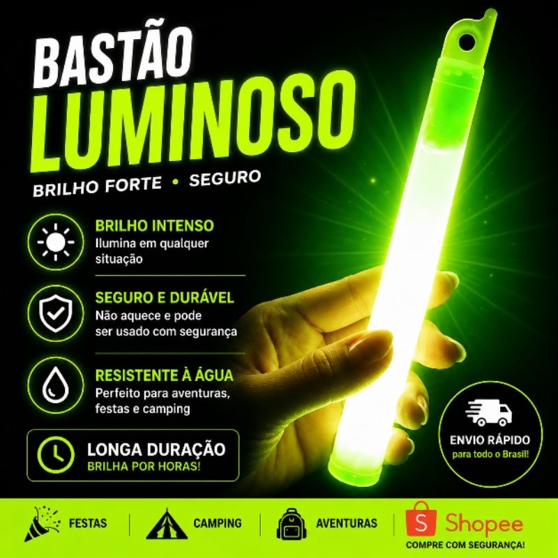 Cialume Luz Química  6 Polegadas
