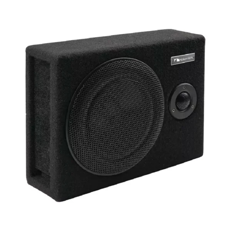 Caixa De Subwoofer Nakamichi 8 Pol Madeira Ativa 600w 4 Ohms