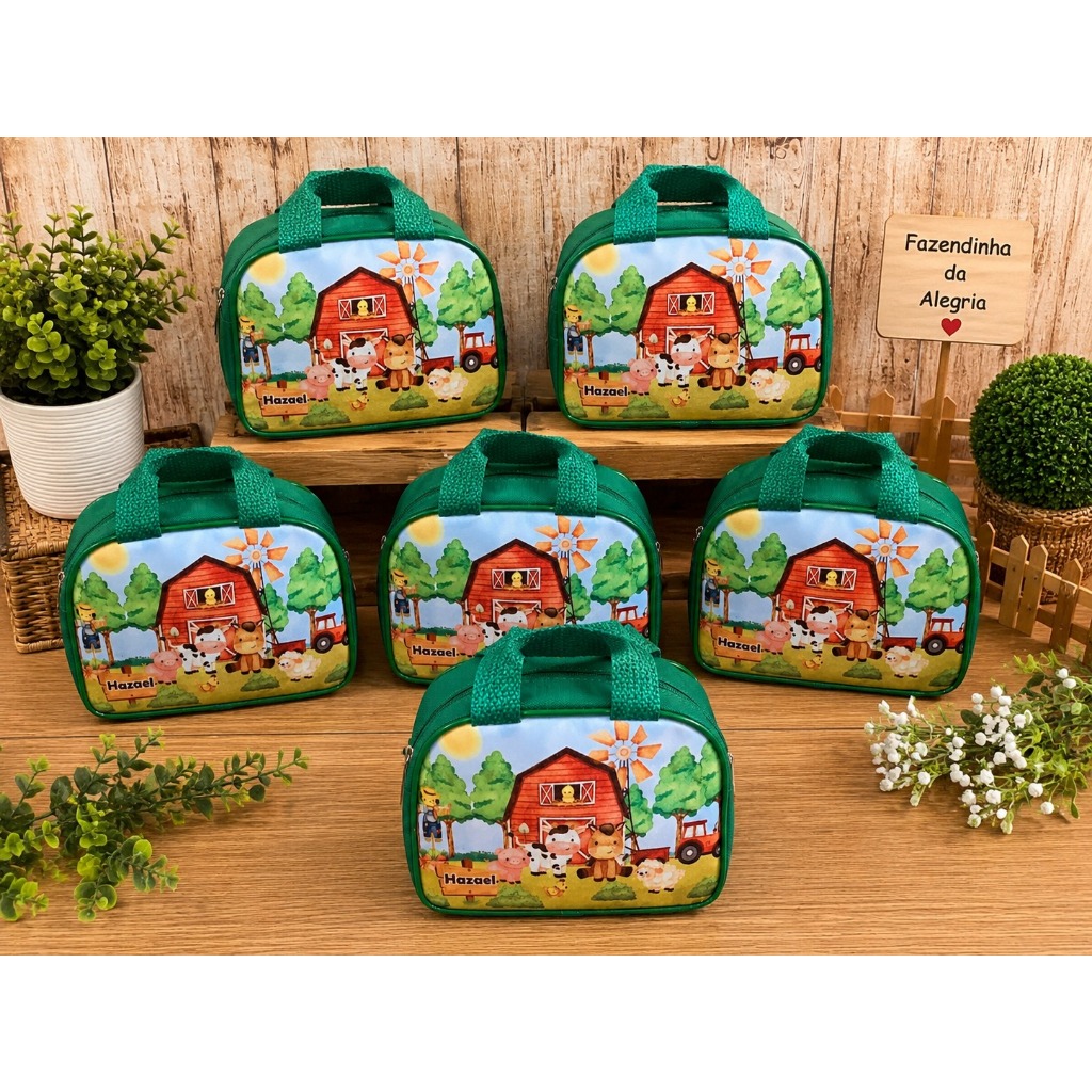 Kit 30 Lembrançinhas Personalizadas Fazendinha