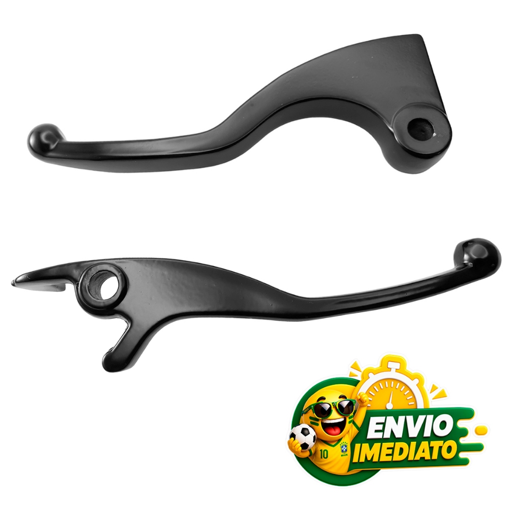 Manete Mini Honda CG Titan 125/150 Freio a Disco Preto