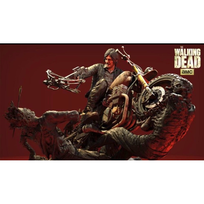Diorama Mcfarlane The Walking Dead Daryl Dixon Limited Sideshow