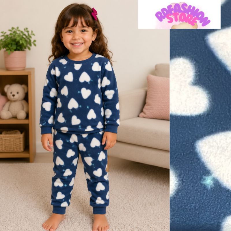 CONJUNTO SOFT INFANTIL FEMININO INVERNO QUENTINHO E CONFORTÁVEL