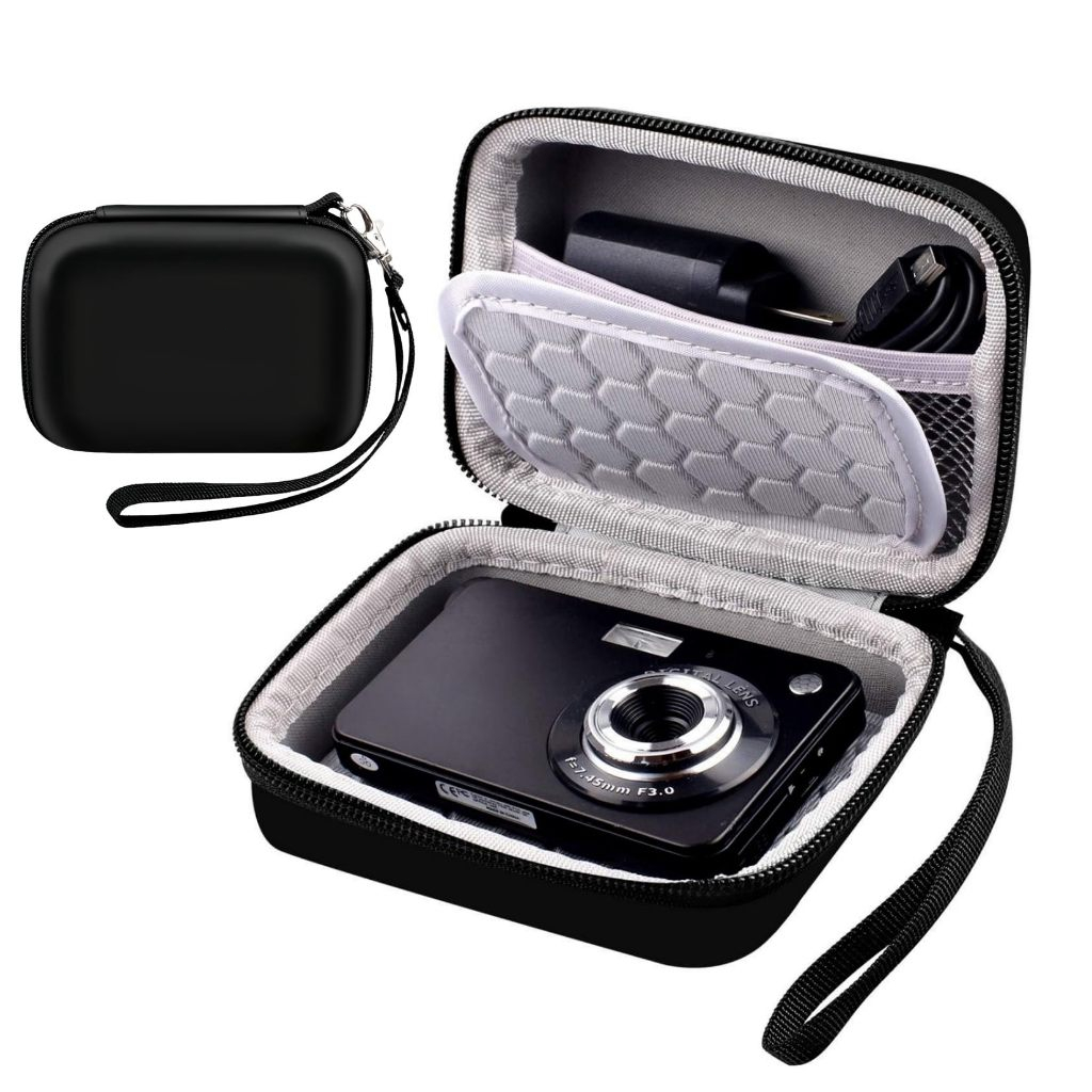 REECY Bolsa de armazenamento para câmera adequada para CAMKORY/Kodak/Sony/Canon e outras câmeras CCD carregador