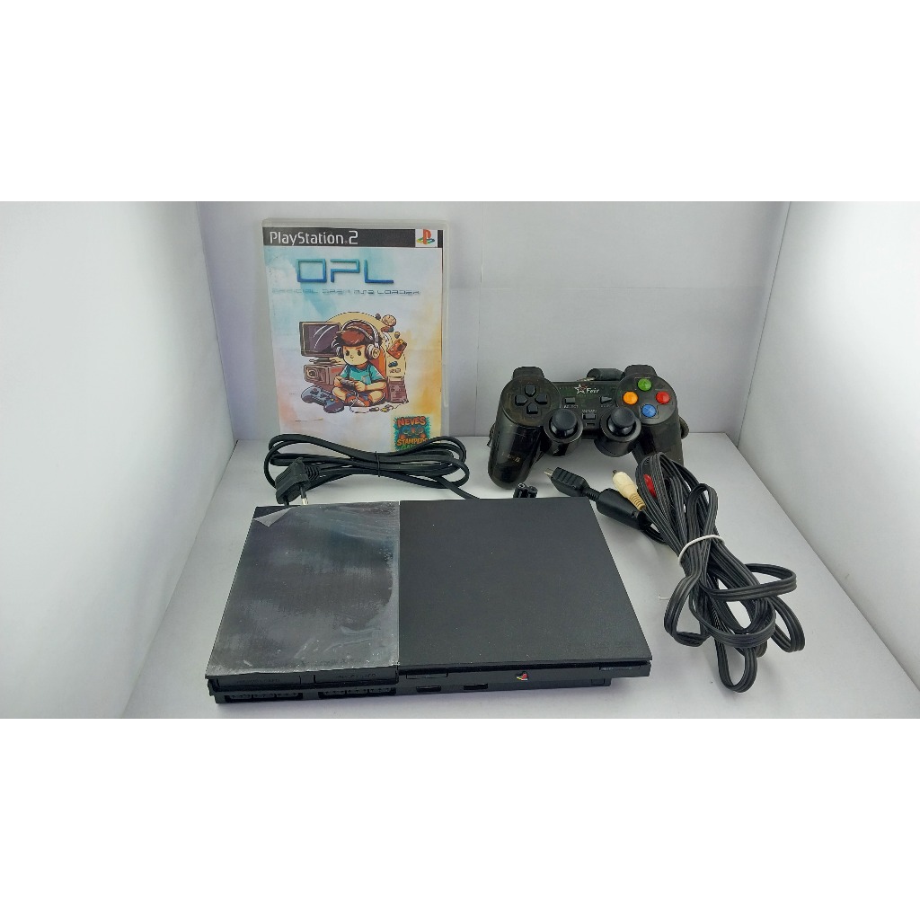 Console Playstation 2 Slim + Opl Carcaça Substituída #2