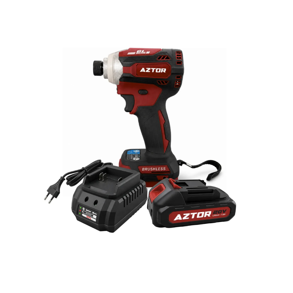 Parafusadeira De Impacto A Bateria 20v Azp720b Aztor Bivolt