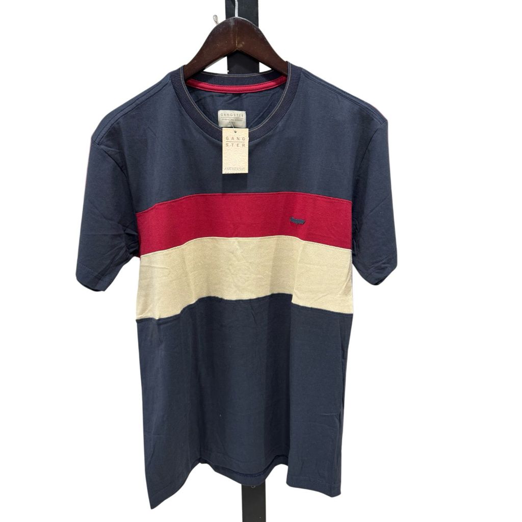 Camiseta Masculina TAM.G Gangster Algodão Original Básica Clássica Casual Dia a Dia Conforto e Durabilidade Manga Curta