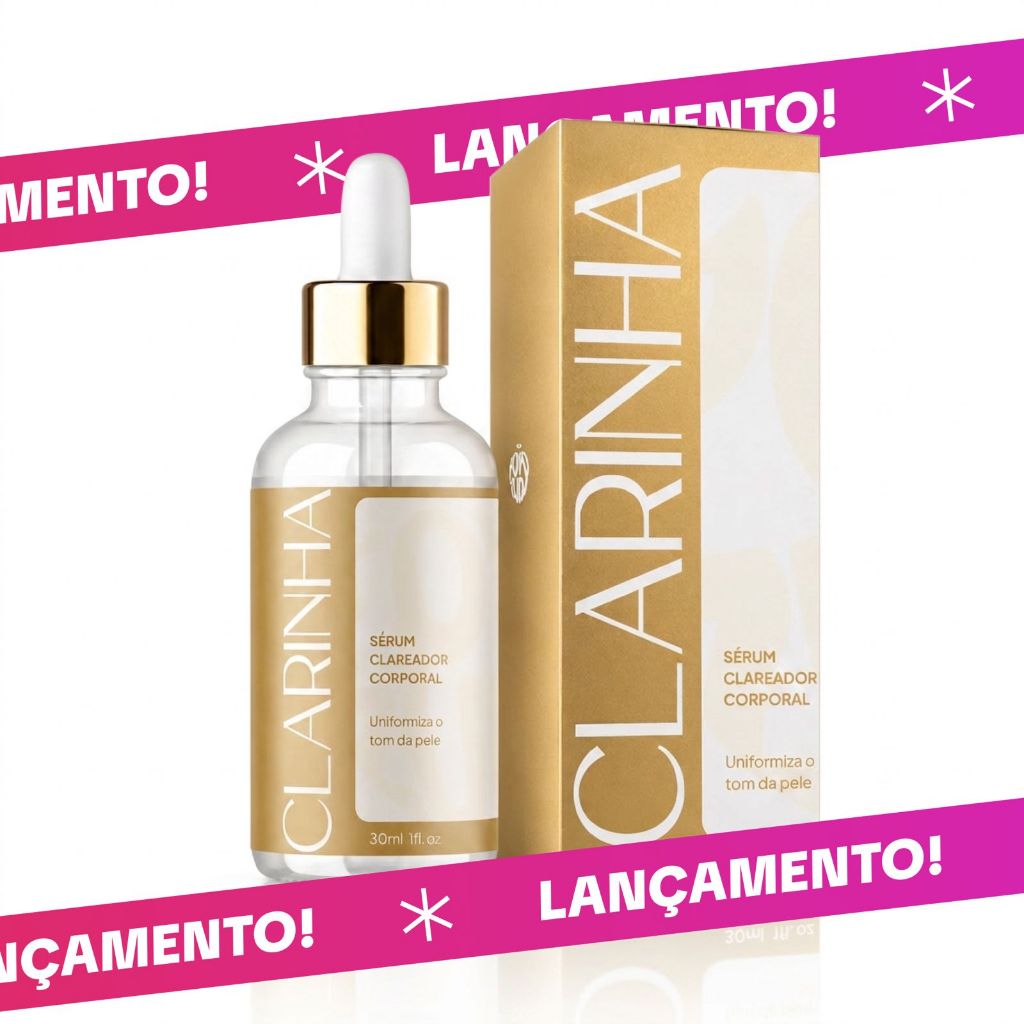 Imagem Popozuda Clarinha Sérum Clareador Corporal com Niacinamida e Ácido Tranexâmico