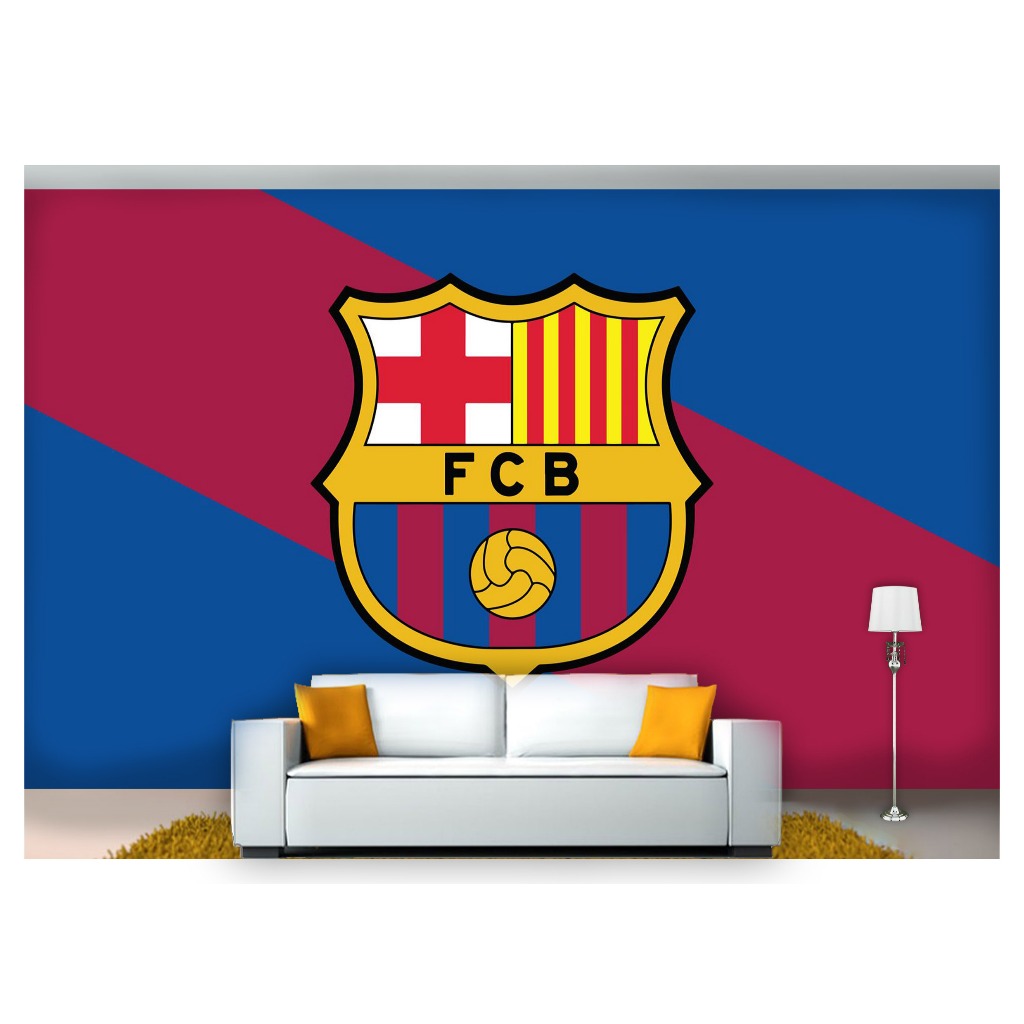 Papel de Parede Esportes Futebol Estádio Barcelona Arena Esportiva Bola M² - SPT050