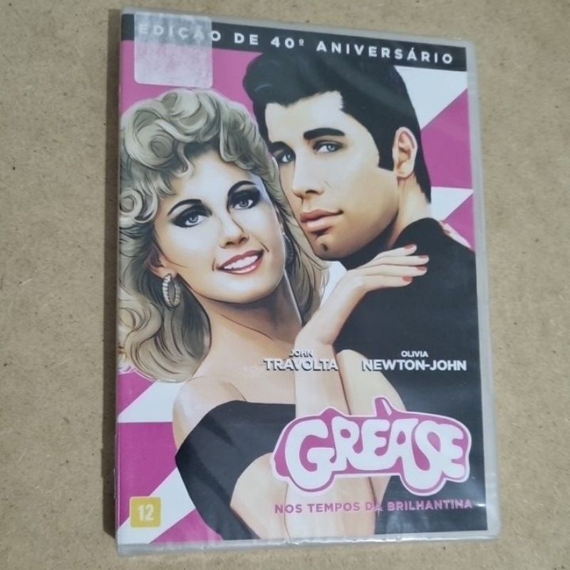 Dvd Grease Nos Tempos Da Brilhantina Lacrado Filmes Em Dvd