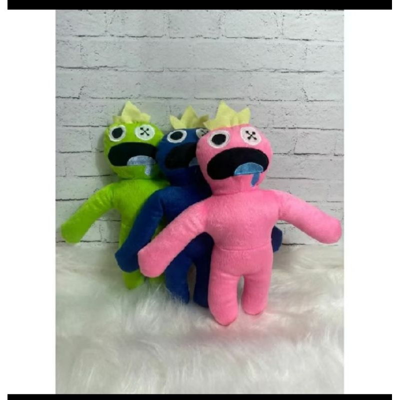 Boneco De Pelúcia Azul Babão Blue Roblox Rainbow Friends