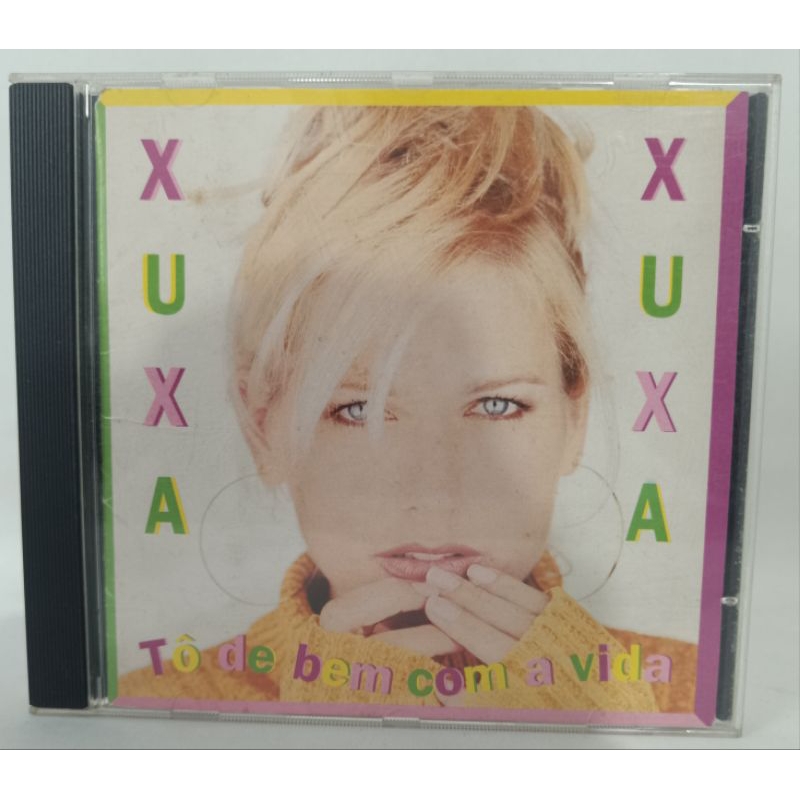 CD Xuxa Tô De Bem Com A Vida música ano 1996 clássico colecionador