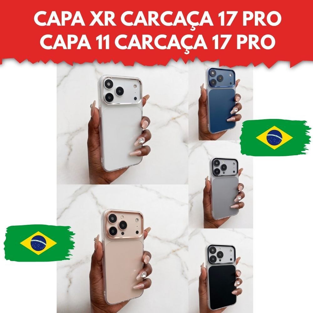 Capa 11 na carcaça 17 Pro Capa XR na carcaça 17 Pro Show Fly