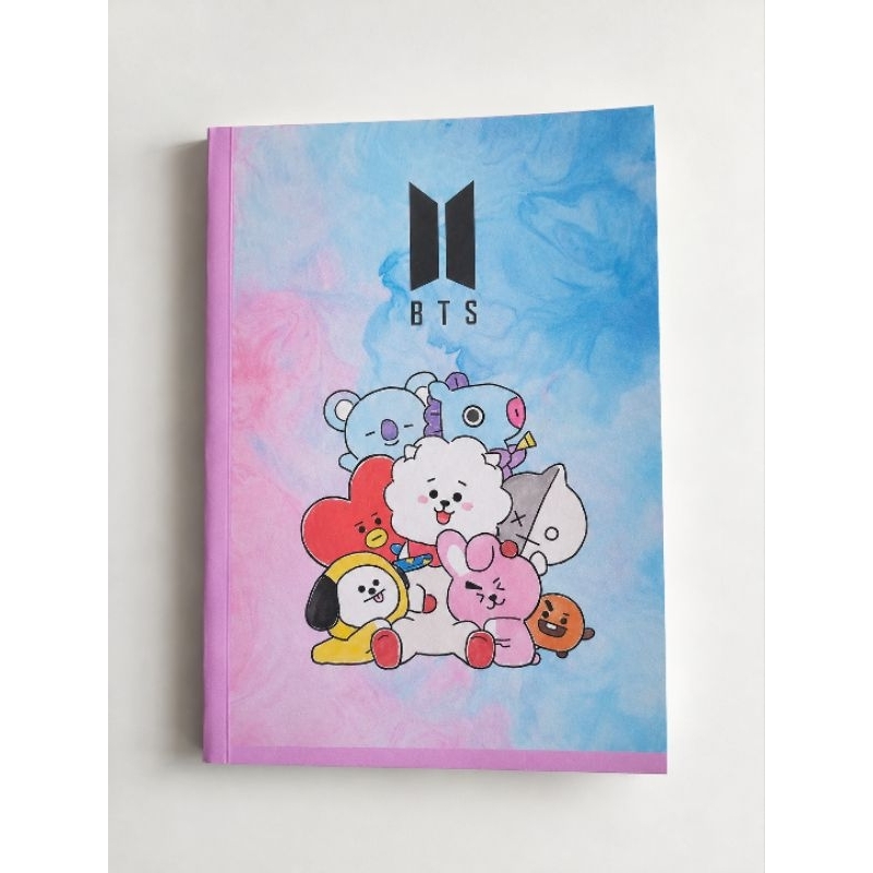 Mini Livro de Colorir BTS - BT21 - 10x7 cm | Lembrancinha de Aniversário | Festa Temática BTS | BT21 💜