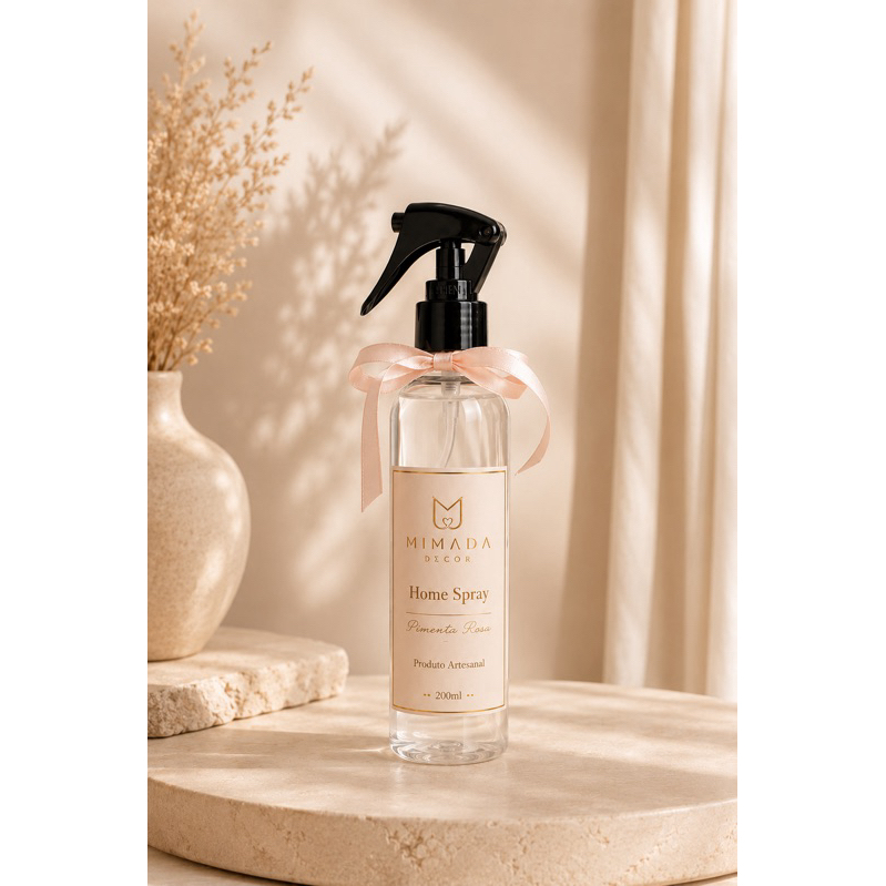 Home Spray Pimenta Rosa / Ambiente ainda mais sofisticado com um toque de elegância com o Pimenta Rosa.