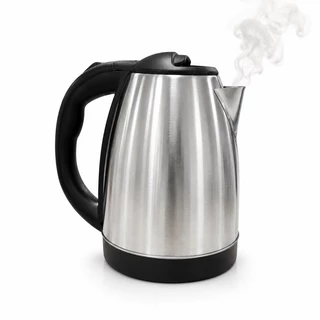 Chaleira Elétrica Inox 1,8L 110V Conferir voltagem de sua regiao Desligamento Automático Base 360° S