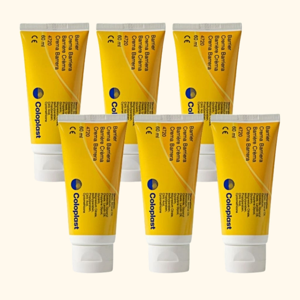 Kit 6 Creme Barreira De Pele Comfeel Plus Coloplast 4720
