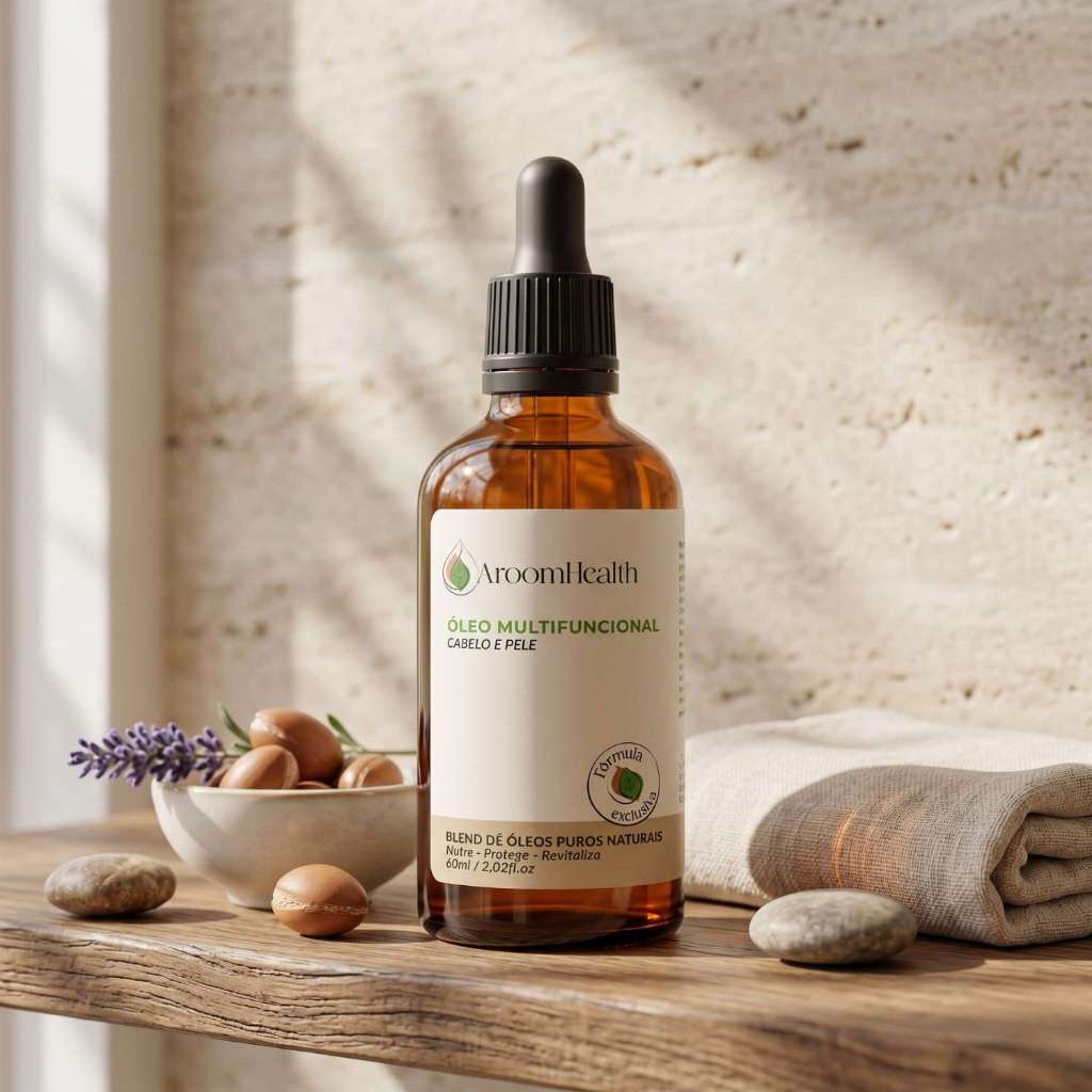 Blend Multifuncional Óleos Vegetais Cabelo e Pele 60 ml Fórmula Exclusiva