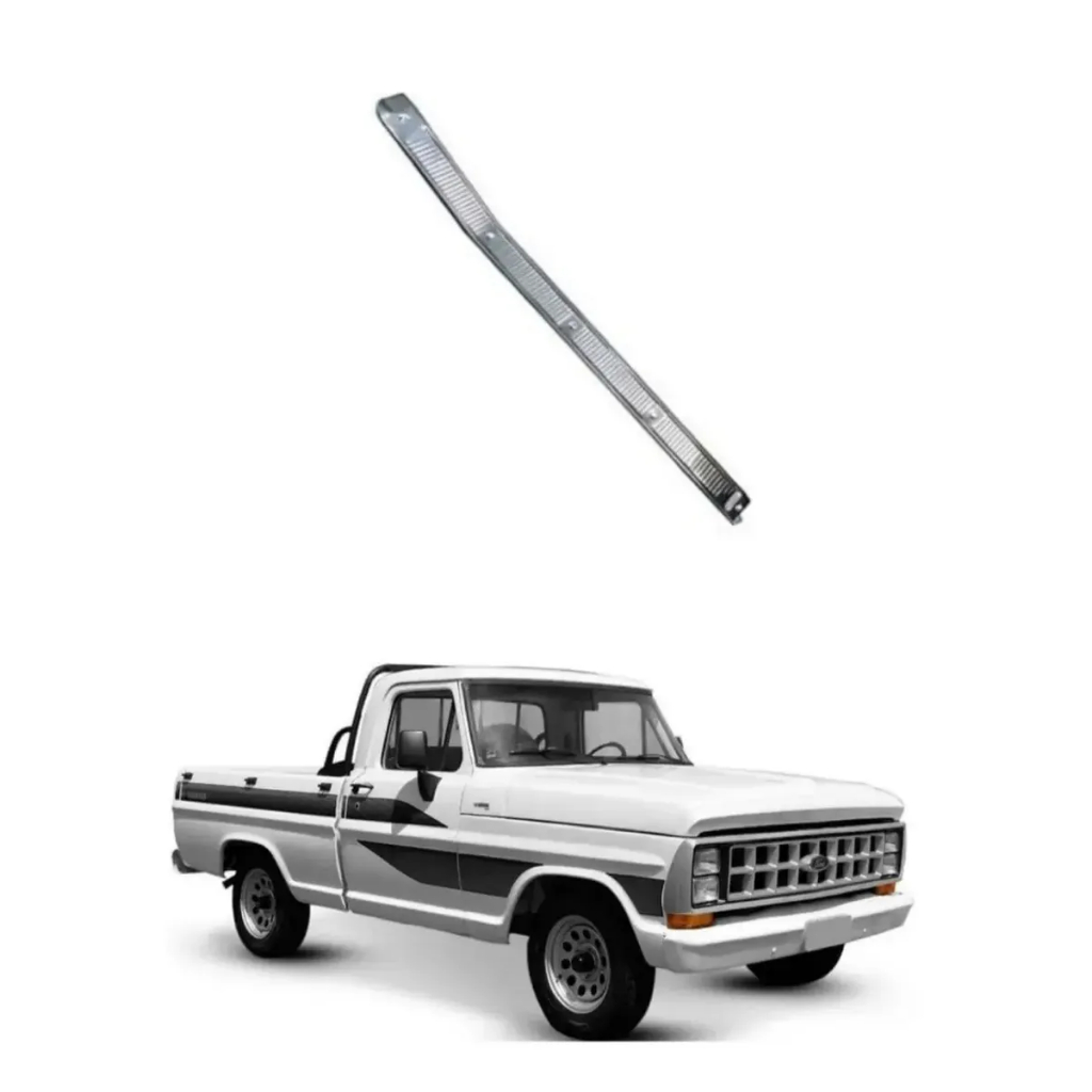Soleira Friso Alumínio Lado Direito - Ford F1000 F4000 F11000 72 a 91 - 3530566