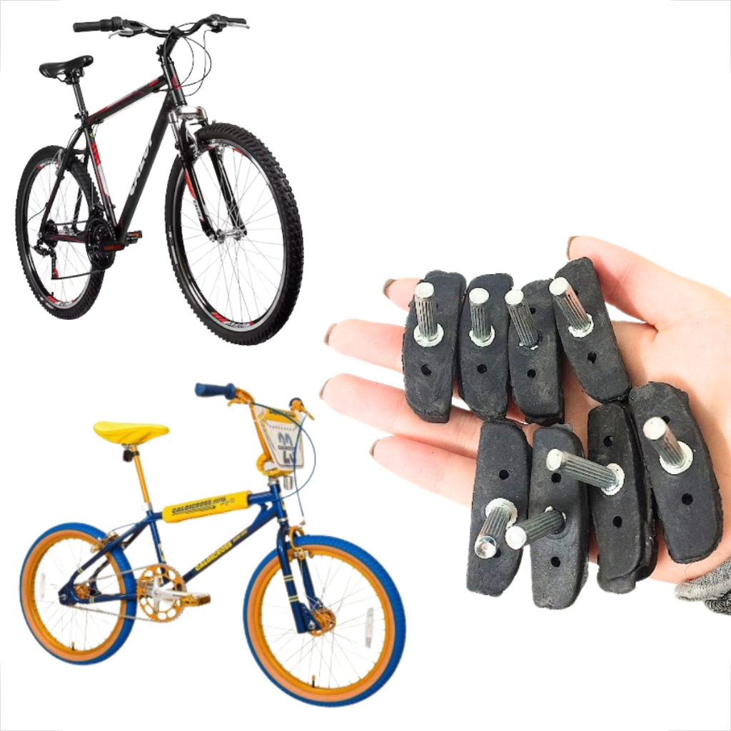 Kit Pares Sapata Freio Bike V-Brake Paco Pino 50mm Cantilever Lote Atacado Para Oficina Mecânica