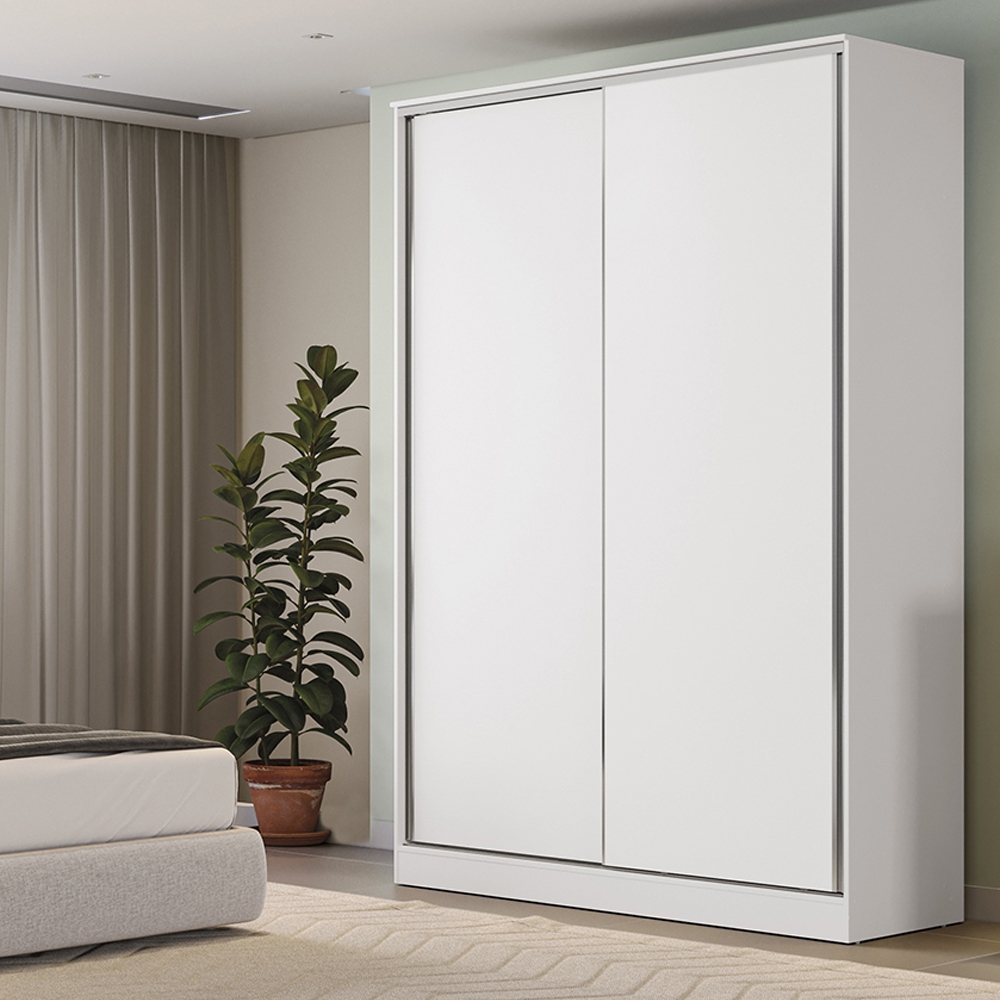 Guarda-Roupa 2 Pts de Correr 2 Gvts Kappesberg Adapt Branco