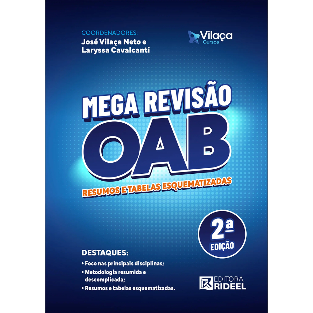 Mega Revisão OAB – resumos e tabelas esquematizadas — imagem 2 de 2