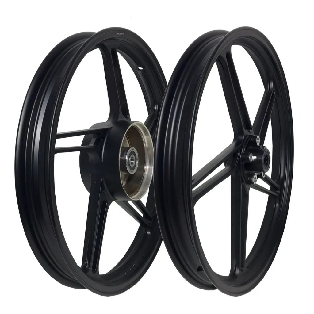 Smart Fox Par Roda Liga Leve 5 Palitos Titan 150 Fan 150 2014 2015 Freio Disco Dianteiro Preta