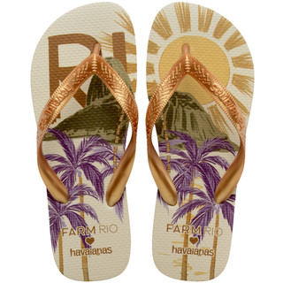 Chinelo Havaianas Farm Rio