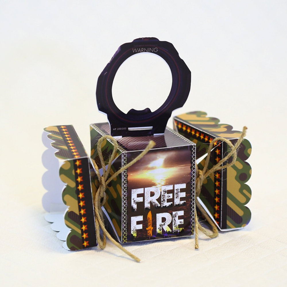 PEGUE E MONTE PERSONALIZADOS FREE FIRE PARA FESTA INFANTIL