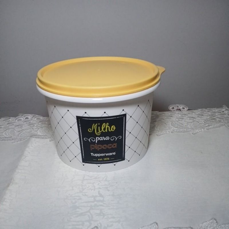tupper caixa de milho de pipoca 1kg bistro Tupperware
