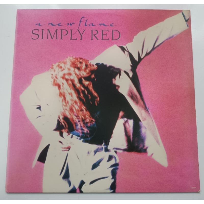 LP Simply Red - A New Flame, Em Ótimo Estado