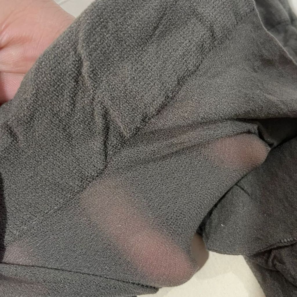 Meia Calça Fio 15 Fumê Cinza Adulto Fina Translúcida Selene — imagem 2 de 2
