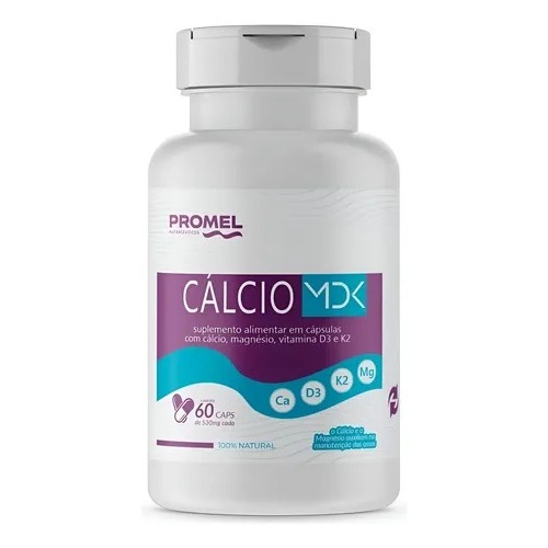 CALCIO MDK 60CAPS 530MG PROMEL