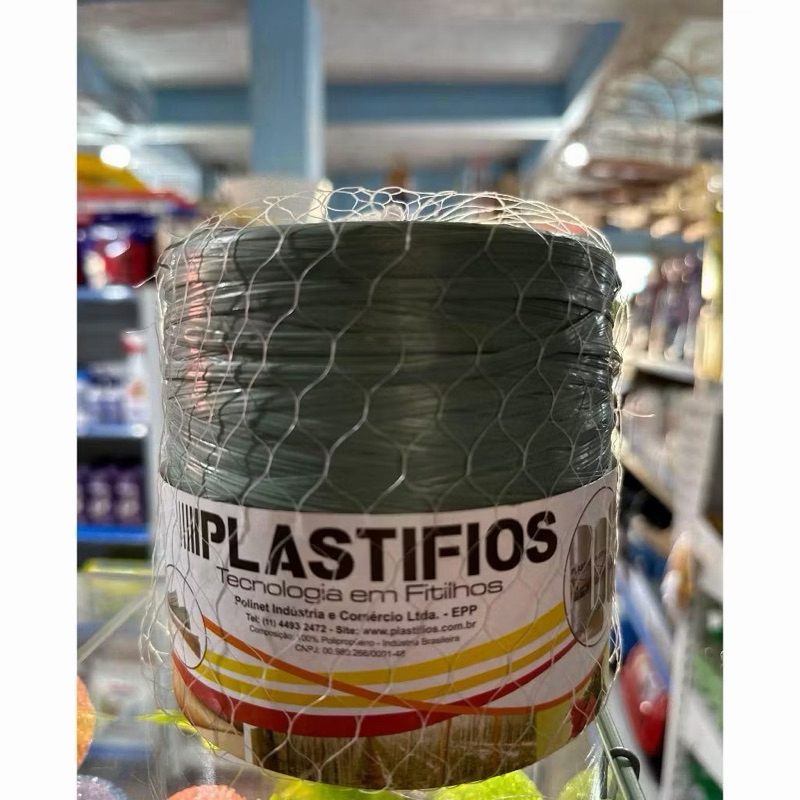 Fitilho para Amarração Verde 2000 Metros Fio 04 Plastifios — imagem 2 de 2