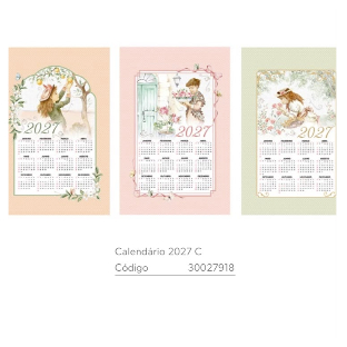 Trio pano calendário Havana 2027 - Döhler