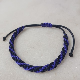 Pulseira DNA Sagrado - Mistério, Axé e Proteção de Pombogira Maria Mulambo em macramê/Umbanda/Candomblé/Quimbanda