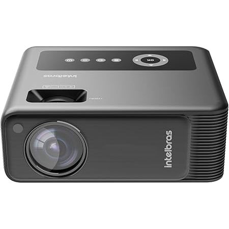 Projetor Full HD Intelbras 7400 Lúmens Pfl6520 Preto - Miniatura 5