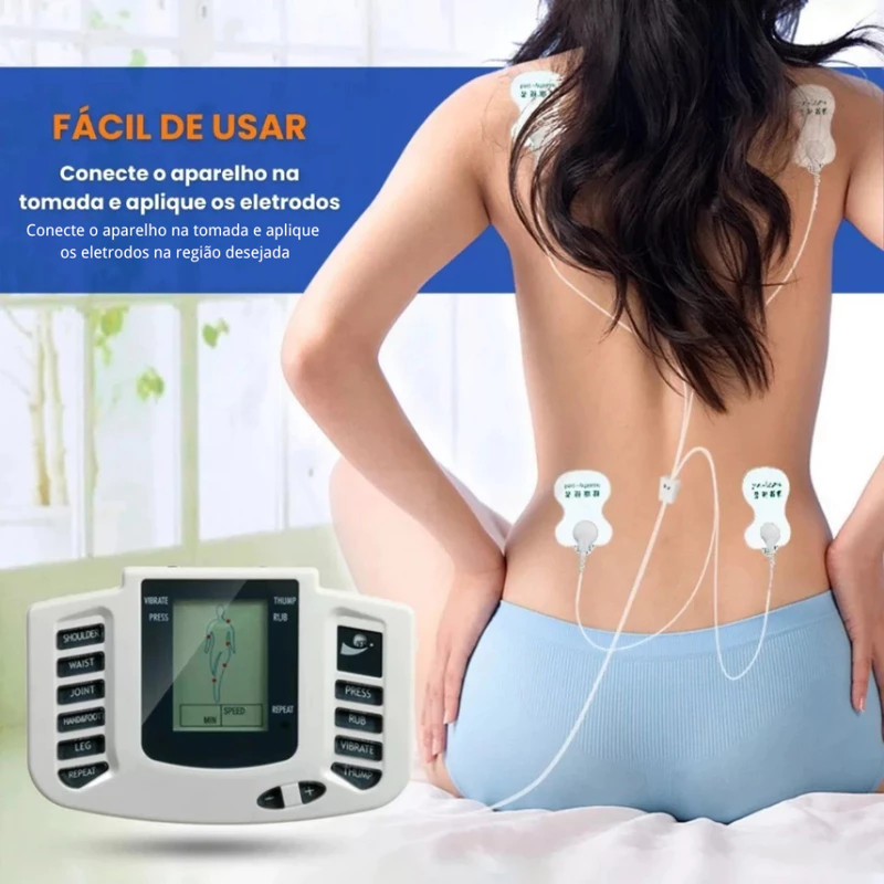 Massageador Elétrico Portátil com Visor LCD — foto 3