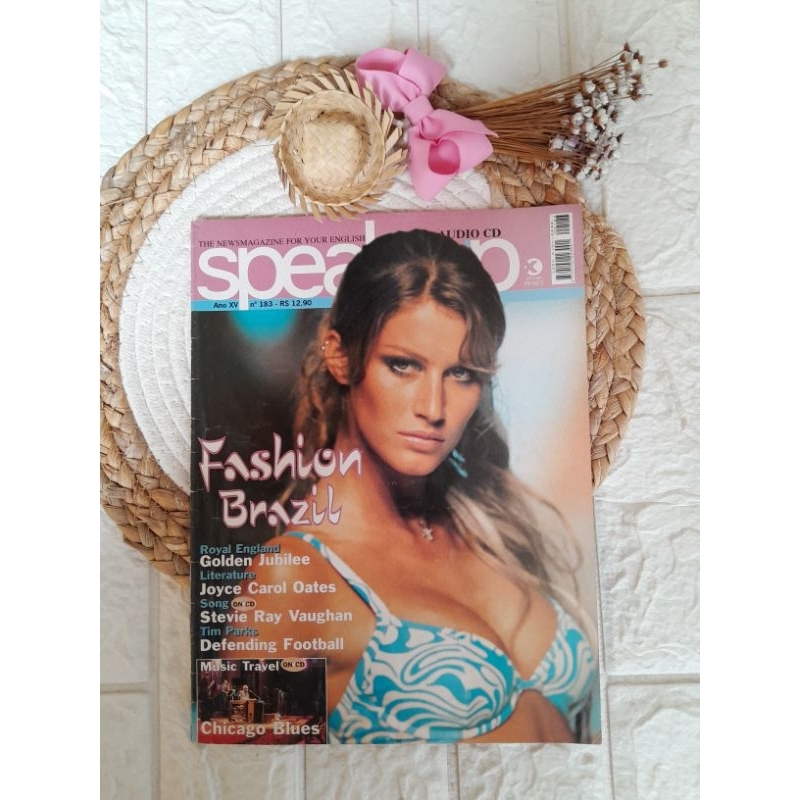 revista speak up fashion, ed 183 c Golden jubilee, Joyce Carol oates, Stevie ray vaughan