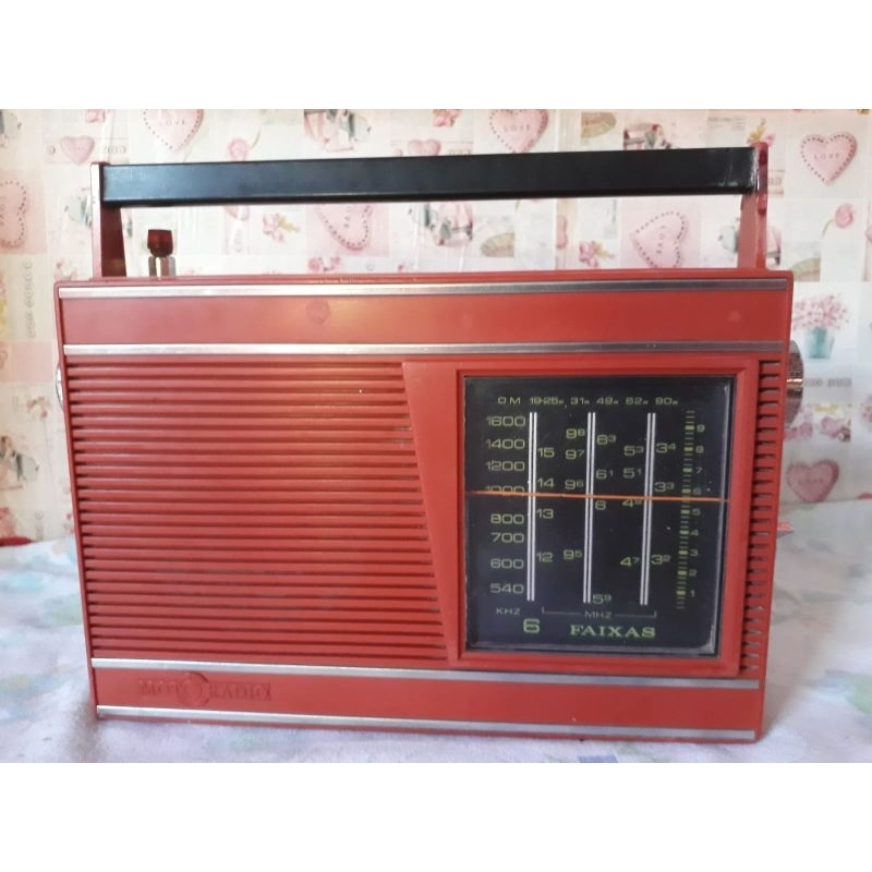 radio antigo motoradio muito lindo funcionando