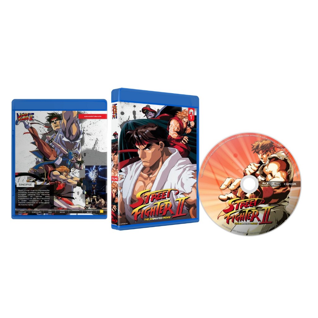 Bluray Street Fighter 2 O Filme Fullhd Ed. De Colecionador