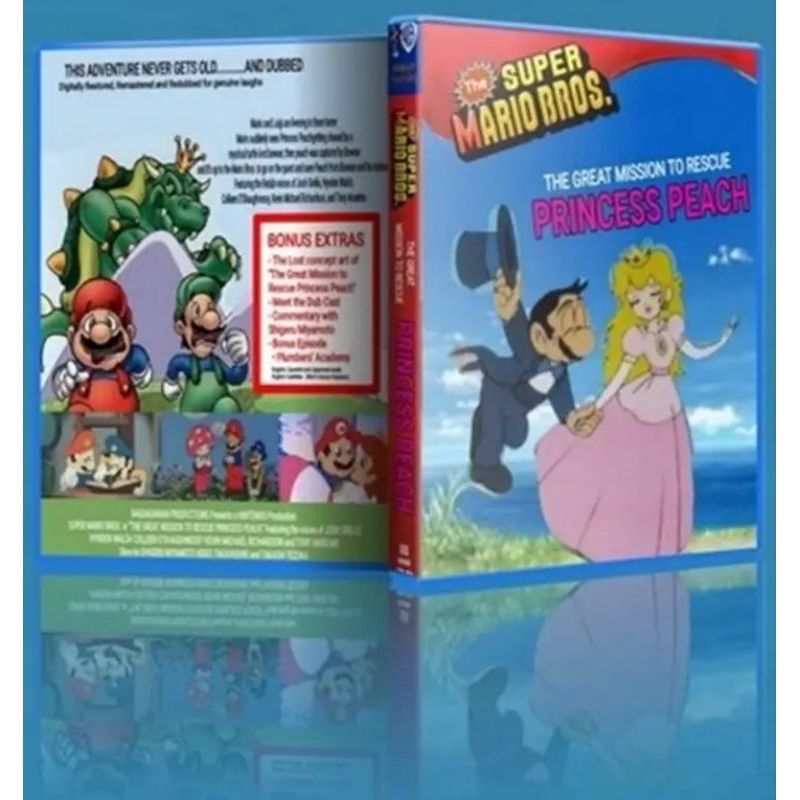 SUPER MARIO A GRANDE MISSÃO (1986) DVD COM BRINDE SURPRESA