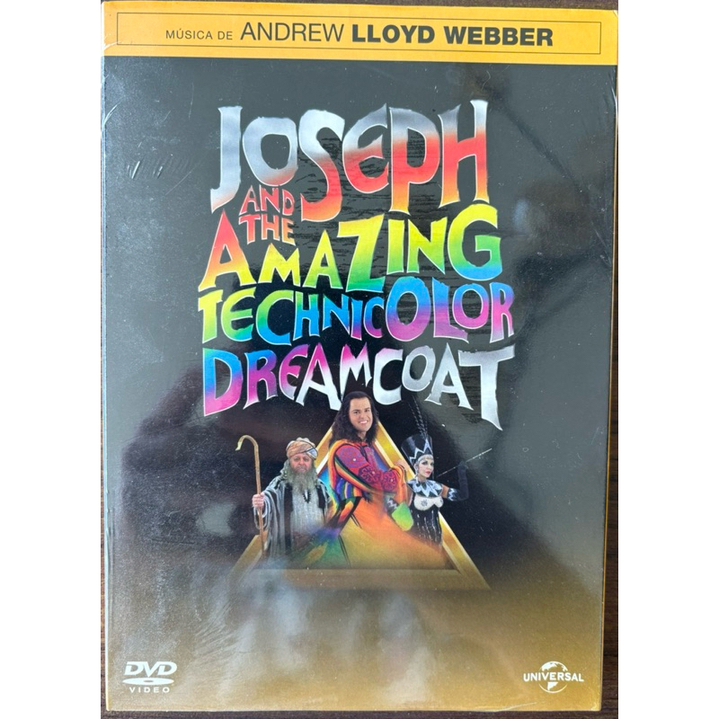 DVD musical Joseph and the Amazing Technicolor Dreamcoat lacrado