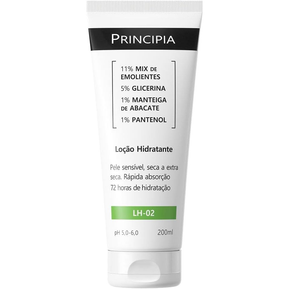 Principia Loção Hidratante Corporal LH-02 Com 200ml