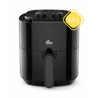 Fritadeira Air Fryer Kian AF-102 3,5L 1200W Turbo Air 360°- Antiaderente - Compacta e Eco…