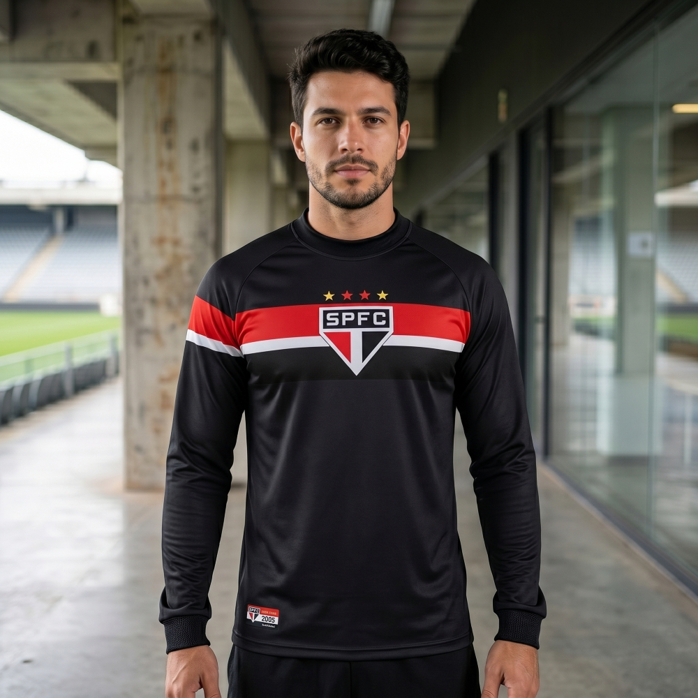 Camisa Retrô São Paulo Mundial 2005 Licenciada Original Spfc
