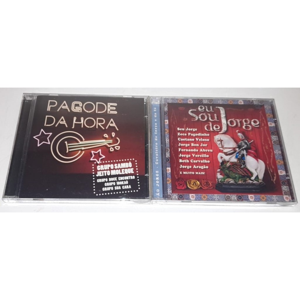 2 Cd´s Raros - Eu Sou De Jorge,Universal,2013 & Pagode Da Hora,Som Livre,2012 - Em Muito Bom Estado