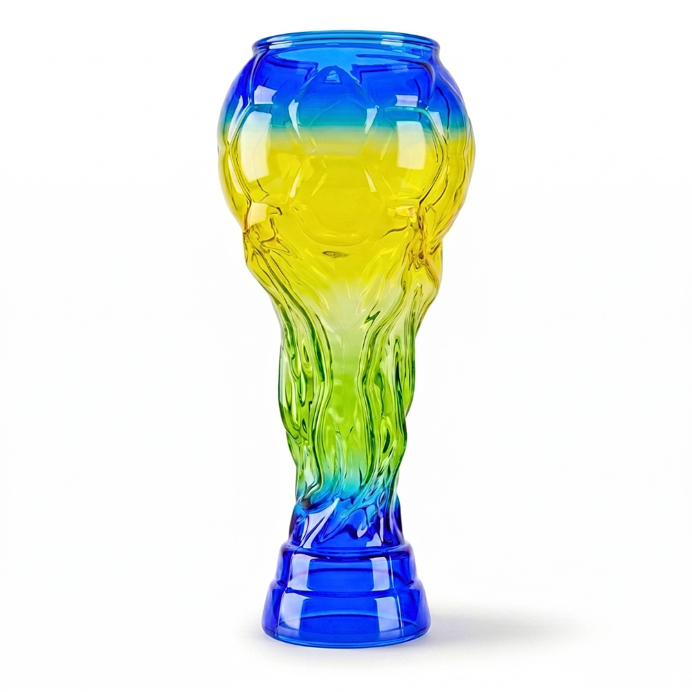 Taça de Vidro Copa do Mundo Modelo Troféu CASA LYS
